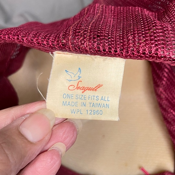 Vtg 80’s Florida Seagull Bird Poop Tourist Souvenir Mesh Snapback Trucker Cap - Picture 6 of 7